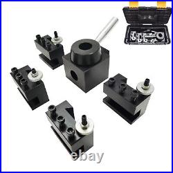 5Pcs Lathe Quick Change Tool Post Holder Set For WM180V/210V Lathe 0.59