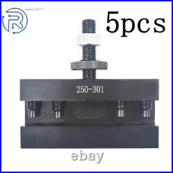 5× CXA #1 250-301 Quick Change Tool Post Turning & Facing Holder For Lathe 5× CXA #1 250-301 Quick Change Tool Post Turning & Facing Holder For Lathe
