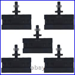 5 × CXA #1 250-301 Quick Change Tool Post Turning & Facing Holder for Lathe