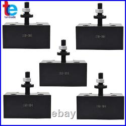 5× CXA 250-304 #4 Quick Change Tool Post Heavy Duty Boring Bar Holder 13-18 5× CXA 250-304 #4 Quick Change Tool Post Heavy Duty Boring Bar Holder 13-18
