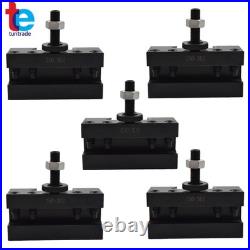 5× CXA #2 250-302 QUICK CHANGE TURNING FACING & BORING TOOL POST HOLDER New