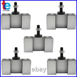 5× CXA #2 250-302 QUICK CHANGE TURNING FACING & BORING TOOL POST HOLDER New