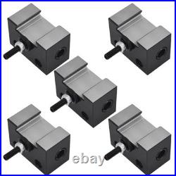 5 Pack Quick Change Tool Post Boring Bar Tool Post Holder OXA 250-004 Heavy Duty