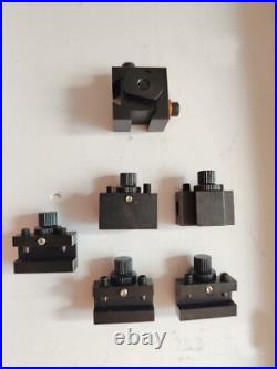 5pcs Quick change tool post Fits 8.0mm Watchmakers Precision Lathe