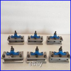 6PCS Fine Ground BD25120 Turning Tool Holder 4 B Multifix Quick Change Tool Post