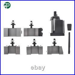 6Pack AXA 250-111 Wedge Type Quick Change Tool Post Holder Set Swing Dia 12