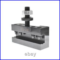 6Pcs AXA 250-100 Size Piston Type Quick Change Tool Post Set For Lathe 6- 12 6Pcs AXA 250-100 Size Piston Type Quick Change Tool Post Set For Lathe 6- 12