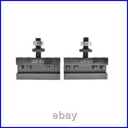 6Pcs AXA 250-100 Size Piston Type Quick Change Tool Post Set For Lathe 6- 12 6Pcs AXA 250-100 Size Piston Type Quick Change Tool Post Set For Lathe 6- 12