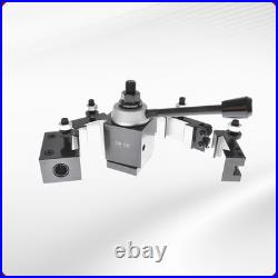 6Pcs AXA 250-100 Tool Post Set CNC High Accuracy Piston Type Quick Change Tool P