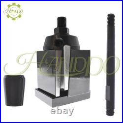 6Pcs AXA 250-111 SERIES QUICK CHANGE WEDGE TOOL POST SET 12 SWING Dia