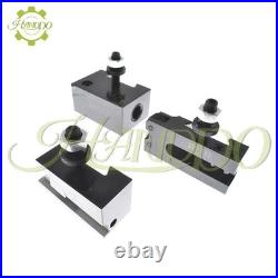 6Pcs AXA 250-111 SERIES QUICK CHANGE WEDGE TOOL POST SET 12 SWING Dia