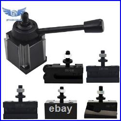 6Pcs AXA 250-111 Wedge Type Quick Change Tool Post Holder Set Swing Dia 12 New 6Pcs AXA 250-111 Wedge Type Quick Change Tool Post Holder Set Swing Dia 12 New