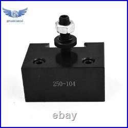 6Pcs AXA 250-111 Wedge Type Quick Change Tool Post Holder Set Swing Dia 12 New 6Pcs AXA 250-111 Wedge Type Quick Change Tool Post Holder Set Swing Dia 12 New