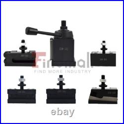 6Pcs Swing Dia 12 AXA Size 250-111 Wedge Type Quick Change Tool Post Set