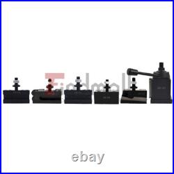 6Pcs Swing Dia 12 AXA Size 250-111 Wedge Type Quick Change Tool Post Set