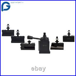 6 × 12 AXA 250-111 Wedge Type Quick Change Tool Post Holder Set For Lathe
