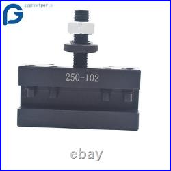 6 × 12 AXA 250-111 Wedge Type Quick Change Tool Post Holder Set For Lathe