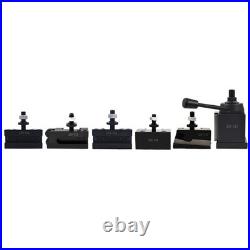 6- 12 AXA 250-111 Wedge Type Quick Change Tool Post Holder Set For Lathe 6Pcs