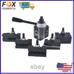 6-12 AXA Size 250-100 Set Piston Type Quick Change Tool Post Set For Lathe USA 6-12 AXA Size 250-100 Set Piston Type Quick Change Tool Post Set For Lathe USA