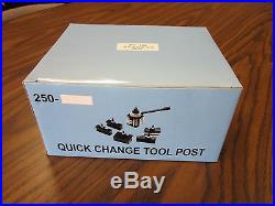6-12 QUICK CHANGE TOOL POST-6PCS/SET-Piston TYPE #830A-532-new