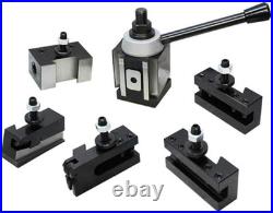 6-12 WEDGE TYPE Quick Change Tool Post Set 100 AXA Lathe 6-12 WEDGE TYPE Quick Change Tool Post Set 100 AXA Lathe