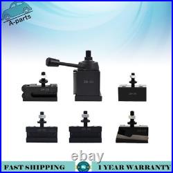 6 × 6- 12 AXA 250-111 Wedge Type Quick Change Tool Post Holder Set For Lathe
