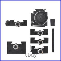 6 × 6- 12 AXA 250-111 Wedge Type Quick Change Tool Post Holder Set For Lathe