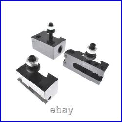 6 × 6- 12 AXA 250-111 Wedge Type Quick Change Tool Post Holder Set For Lathe