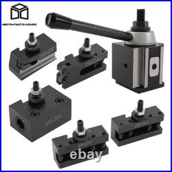6 Pack BXA 250-200 Quick Change Tool Post Set Workshop Lathe Equipment