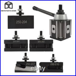 6 Pack BXA 250-200 Quick Change Tool Post Set Workshop Lathe Equipment