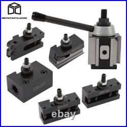 6 Pack BXA 250-200 Quick Change Tool Post Set Workshop Lathe Equipment