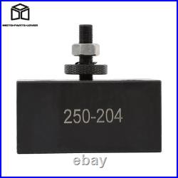 6 Pack BXA 250-200 Quick Change Tool Post Set Workshop Lathe Equipment