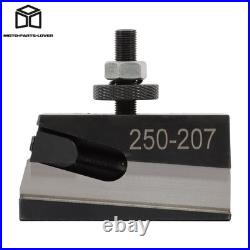6 Pack BXA 250-200 Quick Change Tool Post Set Workshop Lathe Equipment