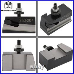 6 Pack BXA 250-200 Quick Change Tool Post Set Workshop Lathe Equipment
