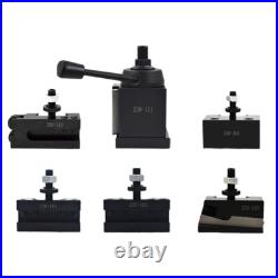 6 Pack For Lathe 6- 12 AXA 250-111 Wedge Type Quick Change Tool Post Holder Set