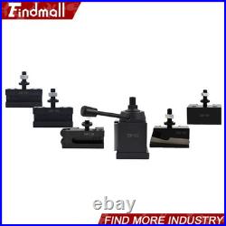 6 Pc AXA Size 250-111 Set Wedge Type Quick Change Tool Post Set Swing Dia 12