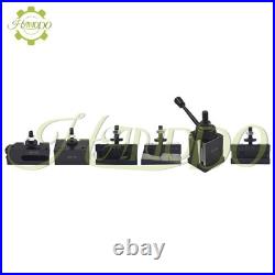6 Pcs BXA 250-222 QUICK CHANGE WEDGE TOOL POST SET SERIES 10 15