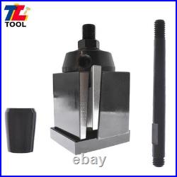 6-Pcs Swing Dia 12 AXA Size 250-111 Wedge Type Quick Change Tool Post Set