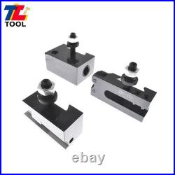 6-Pcs Swing Dia 12 AXA Size 250-111 Wedge Type Quick Change Tool Post Set