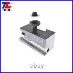 6-Pcs Swing Dia 12 AXA Size 250-111 Wedge Type Quick Change Tool Post Set 6-Pcs Swing Dia 12 AXA Size 250-111 Wedge Type Quick Change Tool Post Set