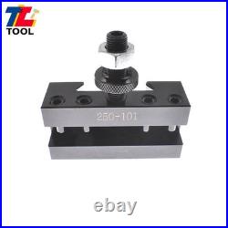 6-Pcs Swing Dia 12 AXA Size 250-111 Wedge Type Quick Change Tool Post Set