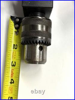 6-Piece BXA 200 Series Quick Change Lathe Tool Holder Lot (2) Drill Chucks
