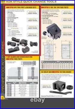 6 Piece Kdk Style-150 Quick Change Tool Post & Holder Set (3900-5426) 6 Piece Kdk Style-150 Quick Change Tool Post & Holder Set (3900-5426)