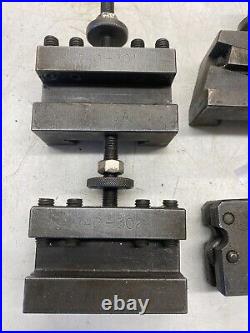 6 Yuasa Quick Change Lathe Turning Facing Cut Off Tool Holder 740-307 250-310 6 Yuasa Quick Change Lathe Turning Facing Cut Off Tool Holder 740-307 250-310