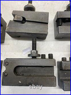 6 Yuasa Quick Change Lathe Turning Facing Cut Off Tool Holder 740-307 250-310 6 Yuasa Quick Change Lathe Turning Facing Cut Off Tool Holder 740-307 250-310