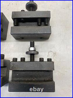 6 Yuasa Quick Change Lathe Turning Facing Cut Off Tool Holder 740-307 250-310 6 Yuasa Quick Change Lathe Turning Facing Cut Off Tool Holder 740-307 250-310