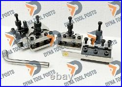 7 Pieces Set T37 Quick Change Tool Post For MyFord / Super 7 / ML 7 Lathes #STND