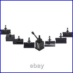 7 pack BXA 250-222 Wedge Tool Post Set CNC Quick Change 10-15 Lathe Holders