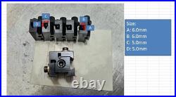 7pcs Quick change tool post Fits 8.0mm Watchmaker Precision Lathe