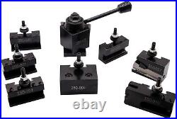 8Pcs OXA Wedge Type Quick Change Tool Post 250-000 Set Plus 2 extra 250-001 L 8Pcs OXA Wedge Type Quick Change Tool Post 250-000 Set Plus 2 extra 250-001 L